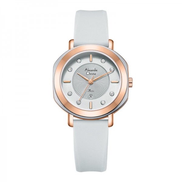 Alexandre Christie AC 2991 Rosegold Grey LDRRGGR